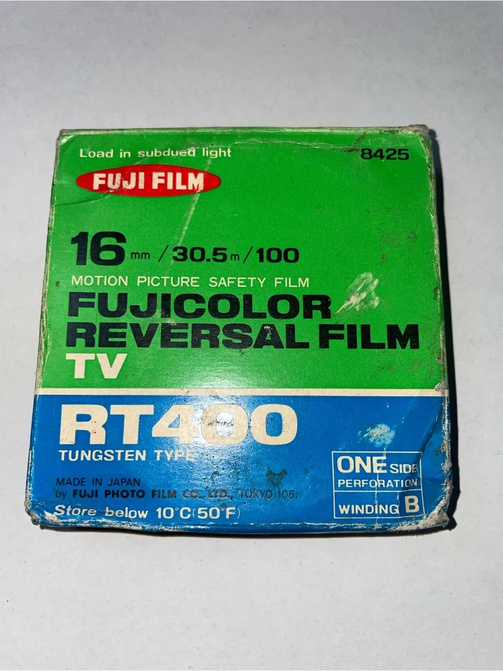 New Open Box Tungsten Fujicolor REVERSAL FILM RT400 16mm film set